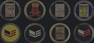 Brad Thor Challenge Coins