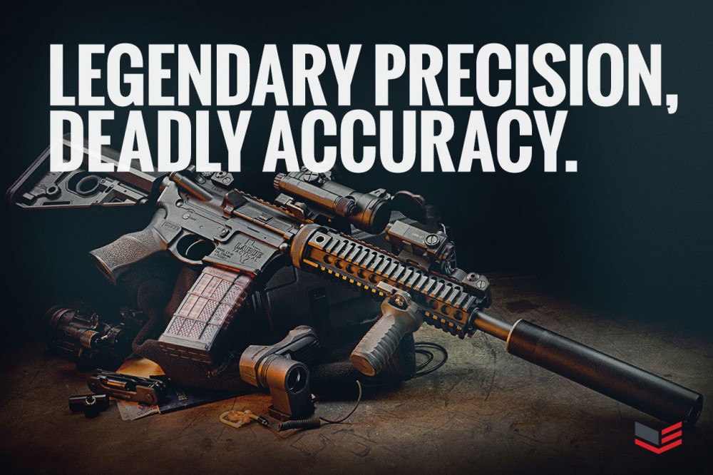 Legendary precision, deadly accuracy.