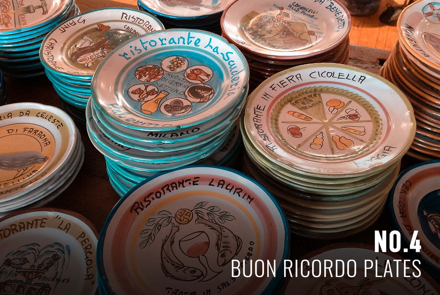 Plates of Buon Ricordo Restaurants