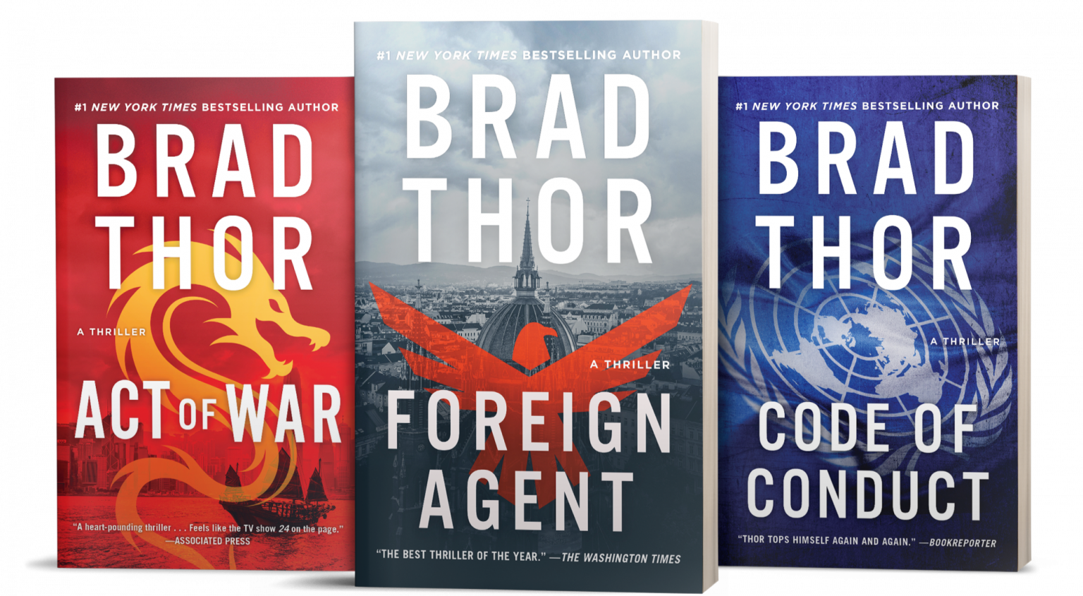 Have You Read These Brad Thor Thrillers Brad Thor