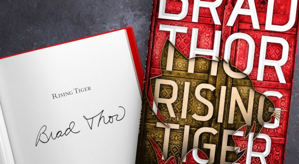 Signed Editions of RISING TIGER