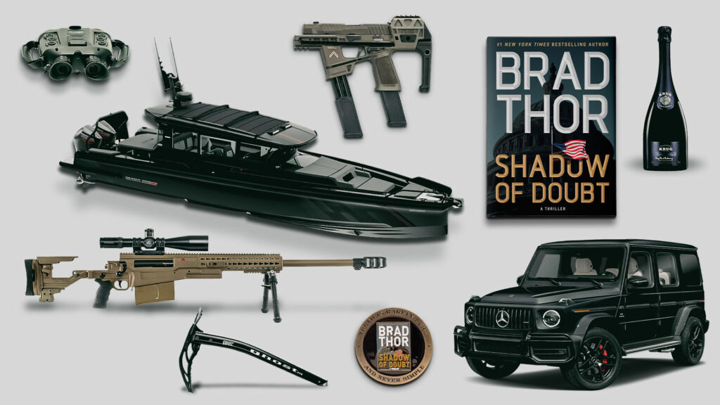 Top Gear from SHADOW OF DOUBT -- Guns, vehicles, drinks, and more.